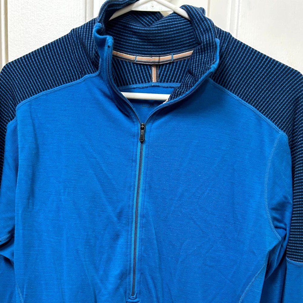 Smartwool Men's Medium Running Light Sweater, Long Sleeve, Half Zip
